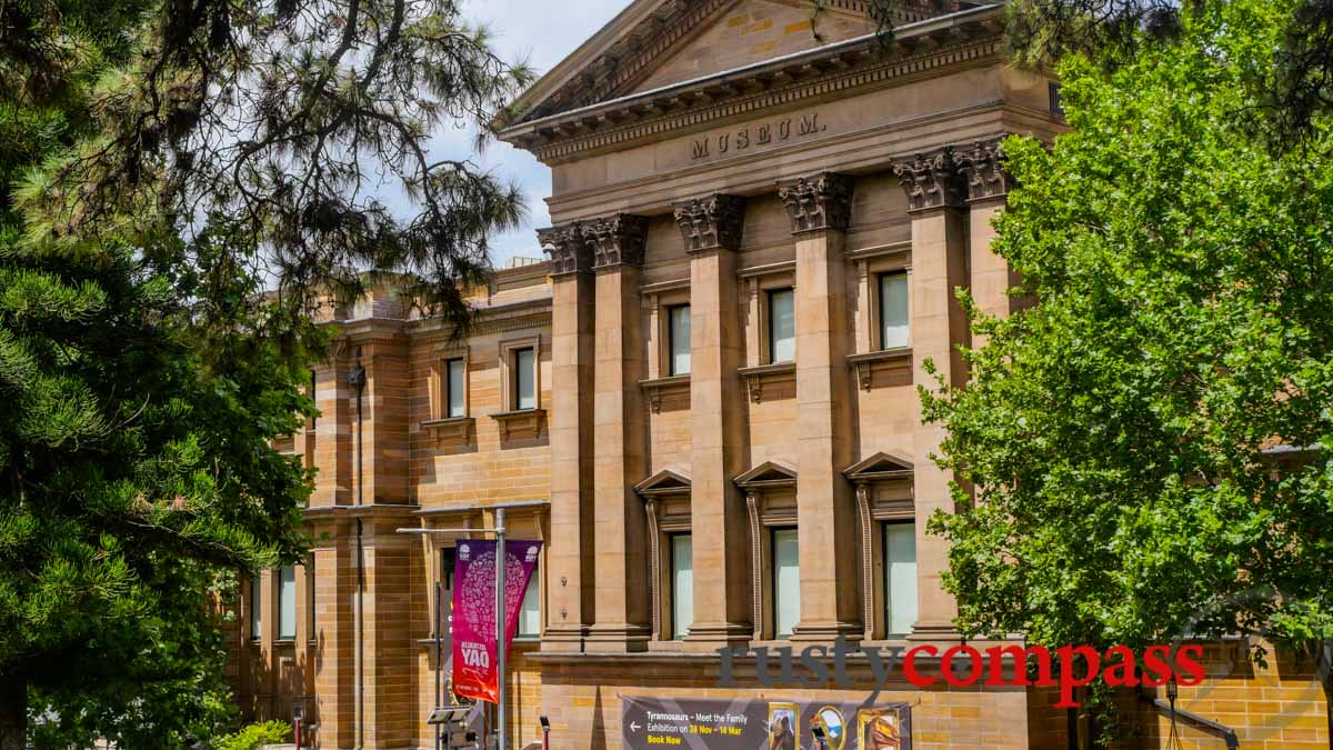 Australian Museum, Sydney - in the grand tradition of 19th century museums - with contemporary themes.